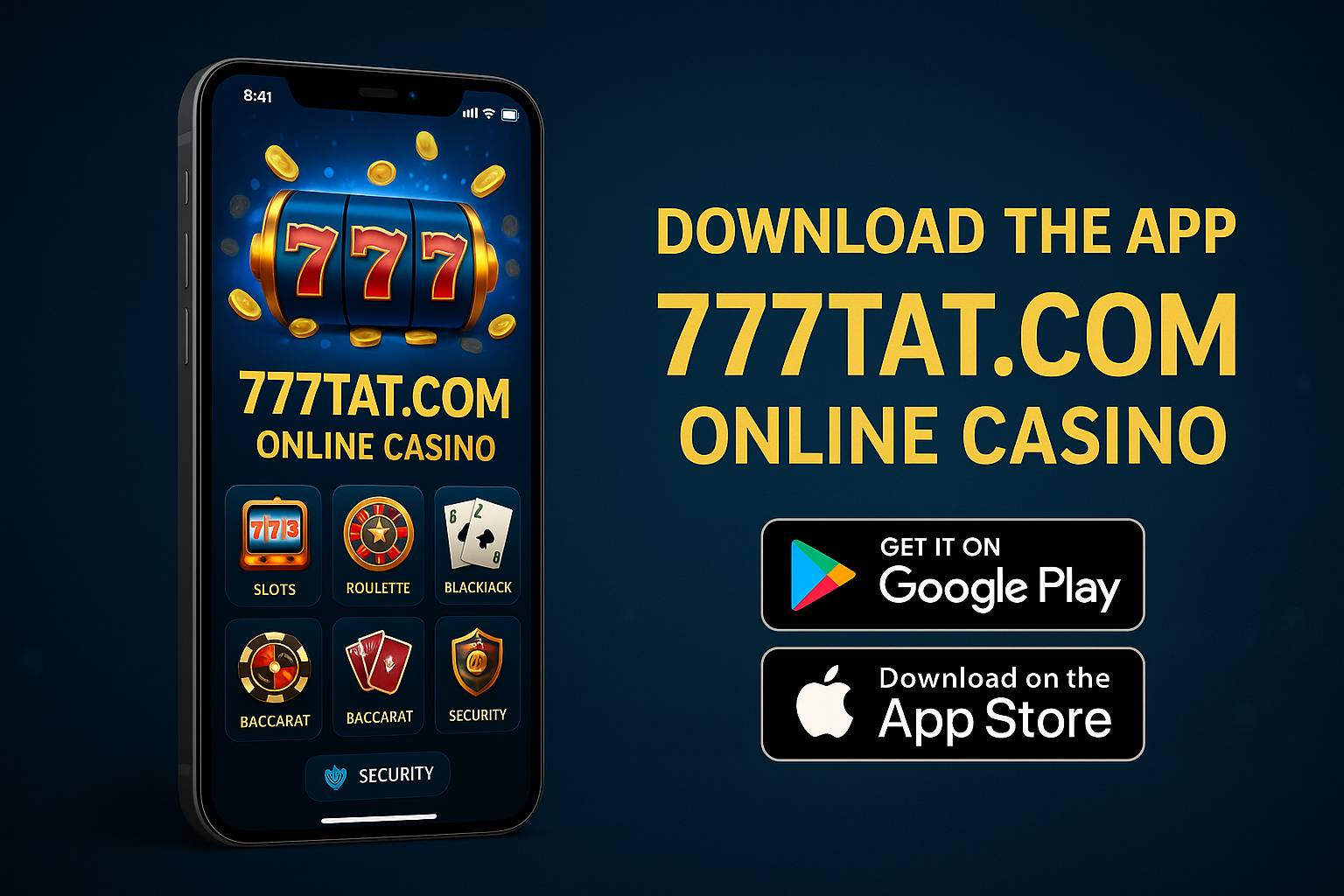Baixar o 777TAT.COM Cassino App