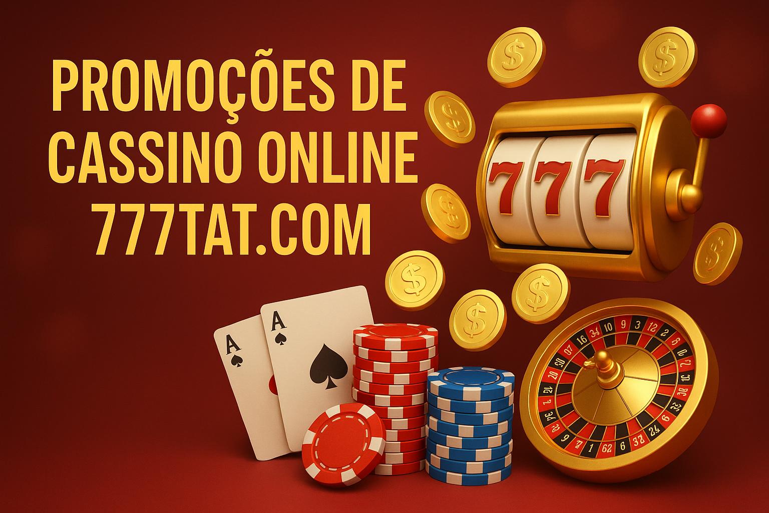 O bônus promocional 777TAT.COM é uma ótima maneira de começar sua aventura