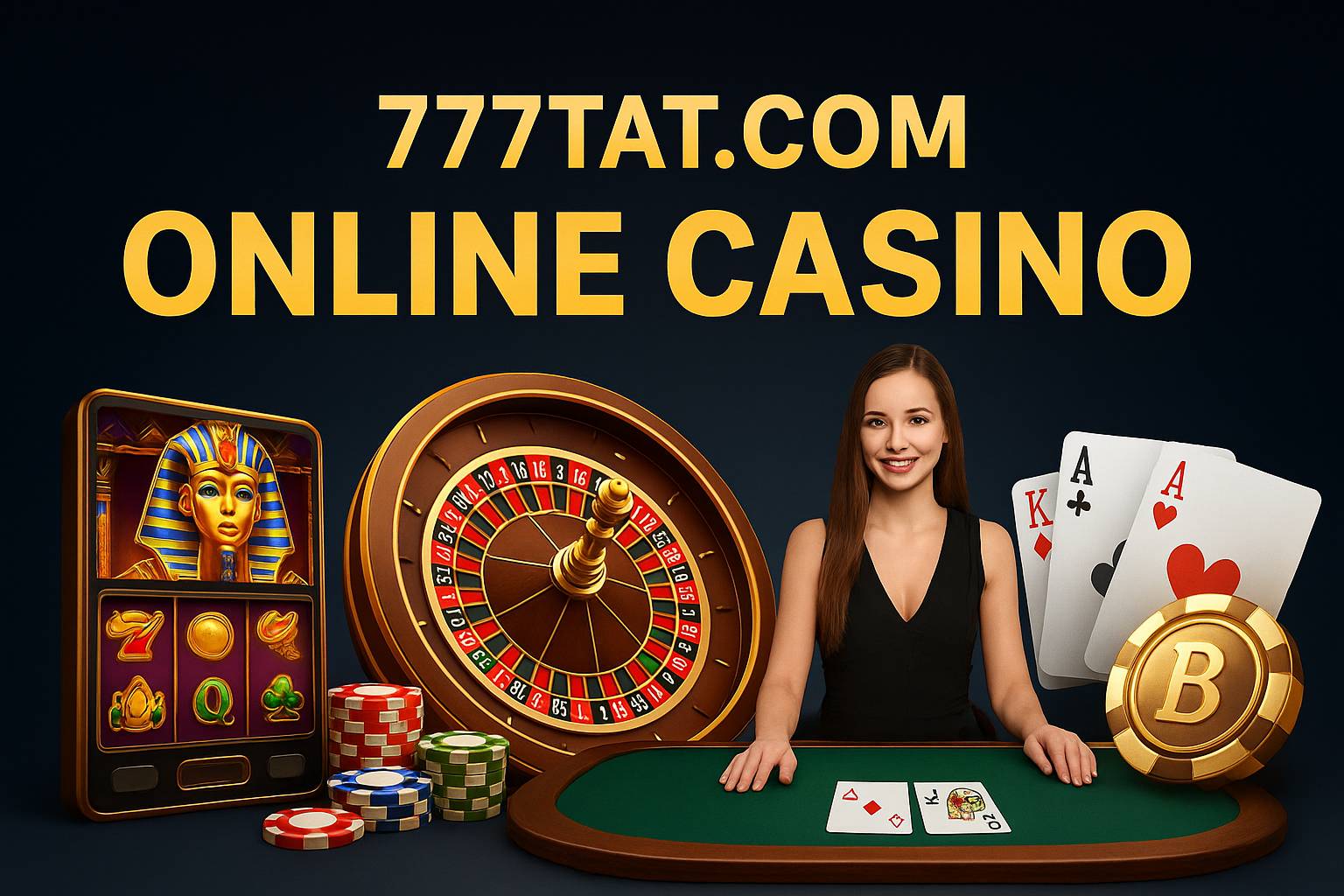 Jogos de cassino online inovadores e emocionantes na 777TAT.COM