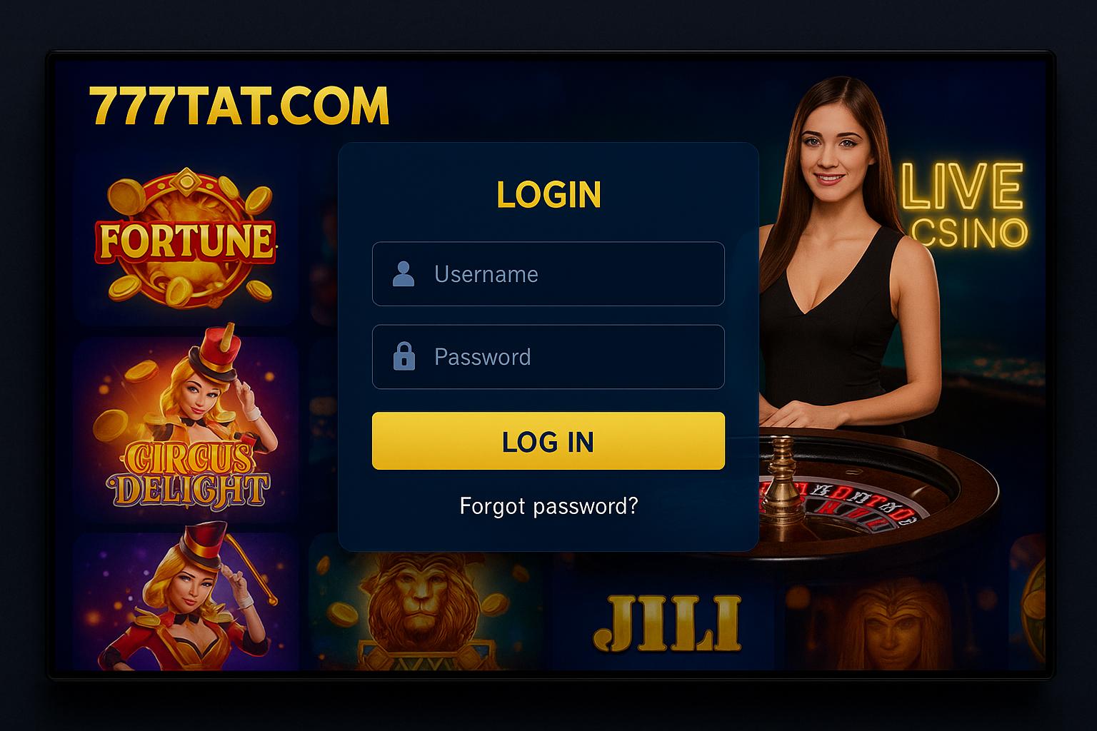 Registro na 777TAT.COM Garante Acesso a uma Vasta Seleção de jogo